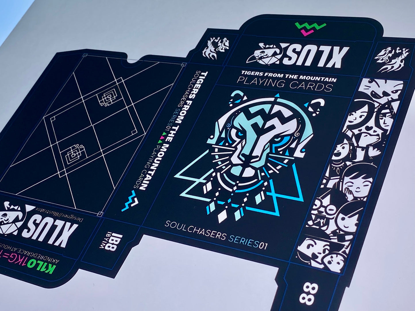 Tigers from the Mountain: Soul Chasers Playing Cards – Series 001 (Pre-Sale Edition)